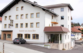 Отель Hotel-Gasthof Zum Oberen Wirt, Реген